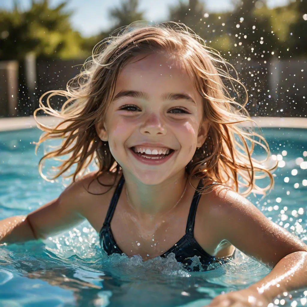Chloe’s Big Pool Adventure
