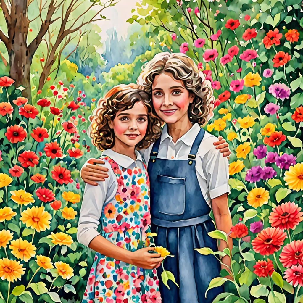 Sasha and Grandma's Secret Garden