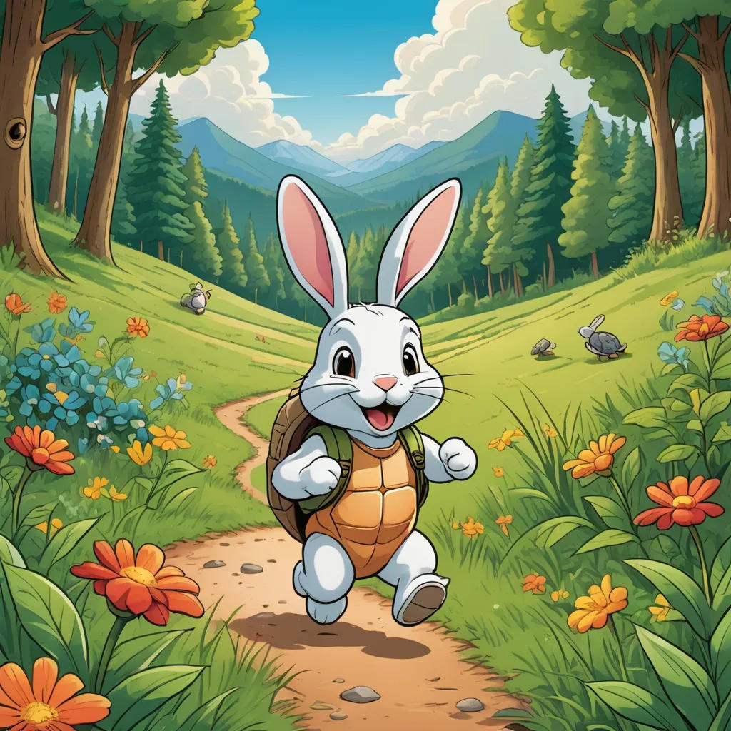 The Smiling Rabbit's Journey