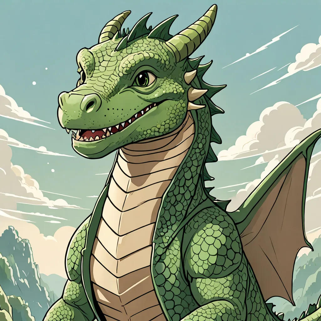 Drake the Friendly Dragon