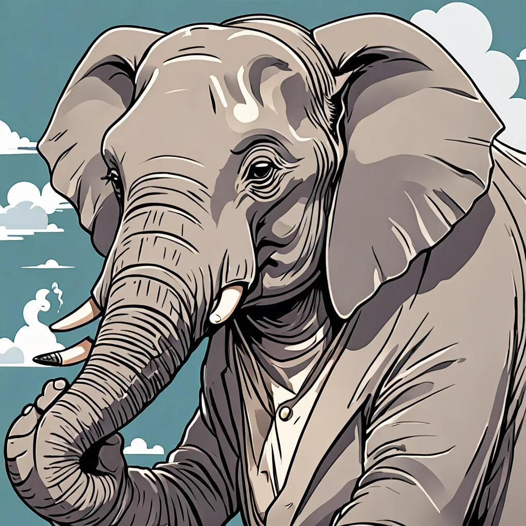 Mani and His Smoking Elephant