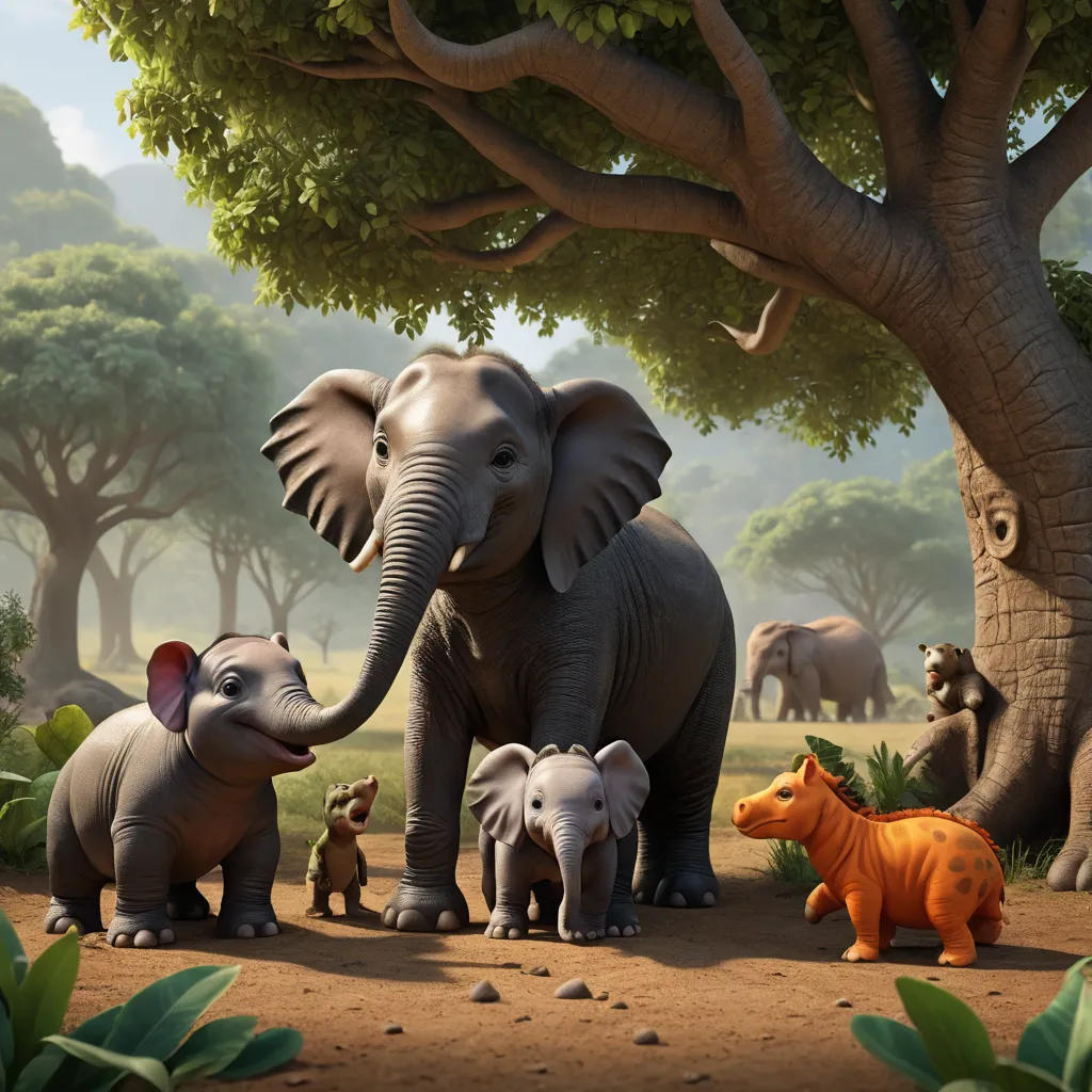 The Special Friends in the Forest