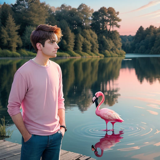 The Pink Flamingo's Love