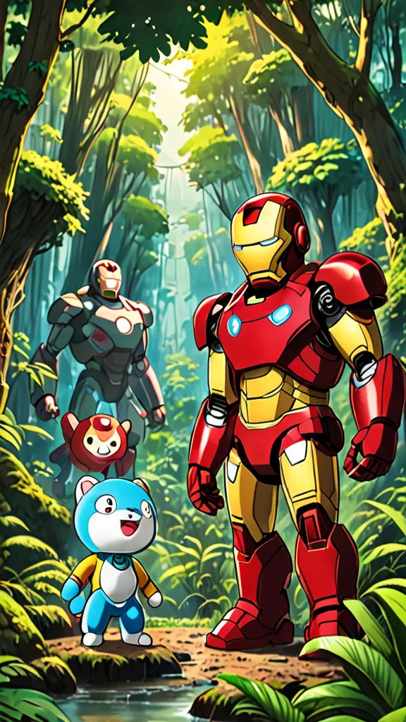 In parallel Universe hero