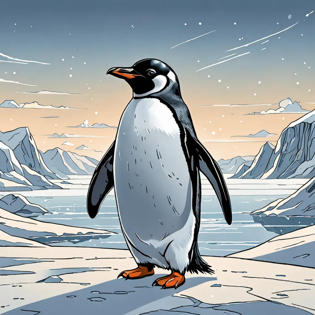 El valiente pingüino