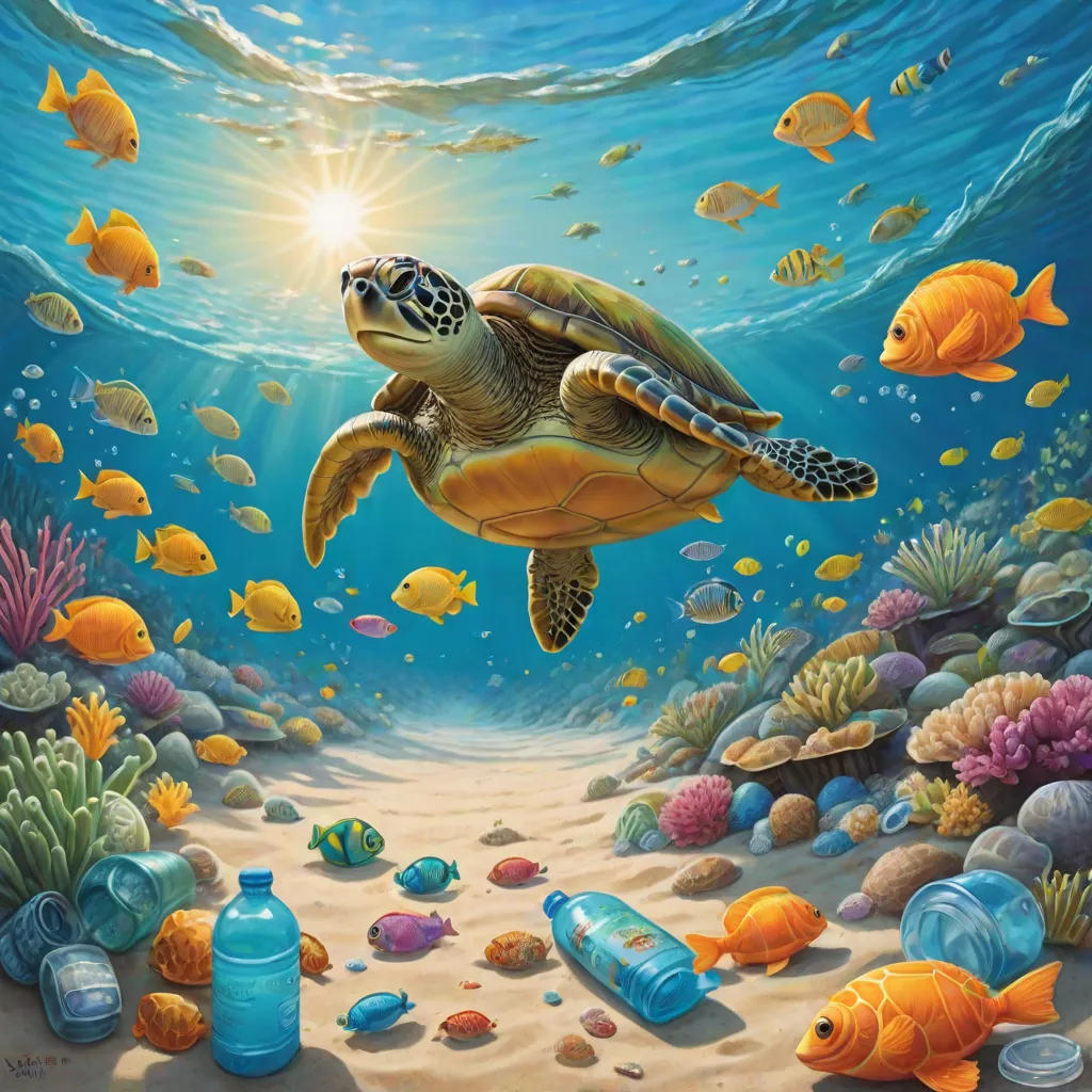 Tilly the Turtle and the Beach Clean-Up