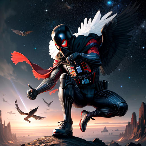 Black Hole vs. Darth Vader