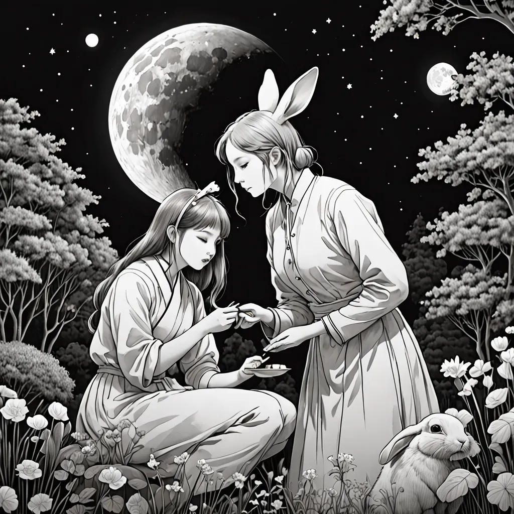 The Bunny and the Sushi Girl