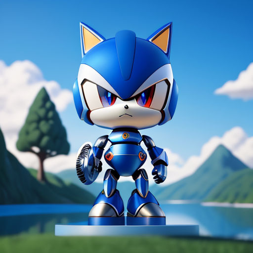 The Metal Sonic - Metal Sonic The Robotic Hedgehog - Free