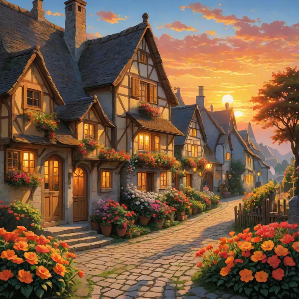 A Morning in the Village