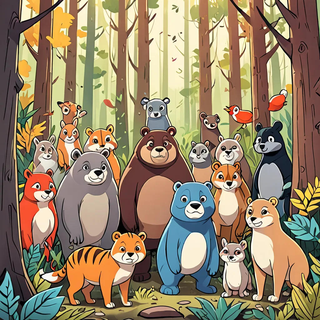 The Animal Friends' Adventure