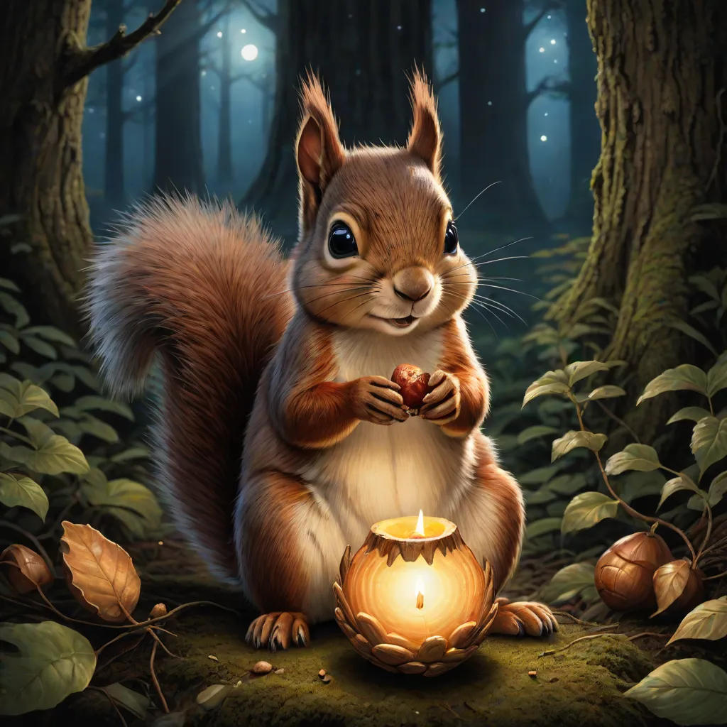 The Glowing Acorn Adventure