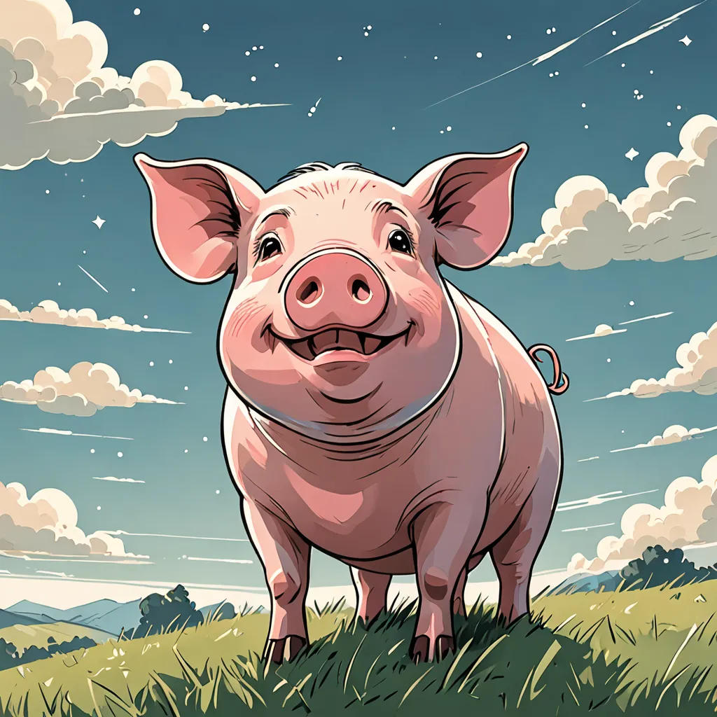 The Sky Gazer Pig