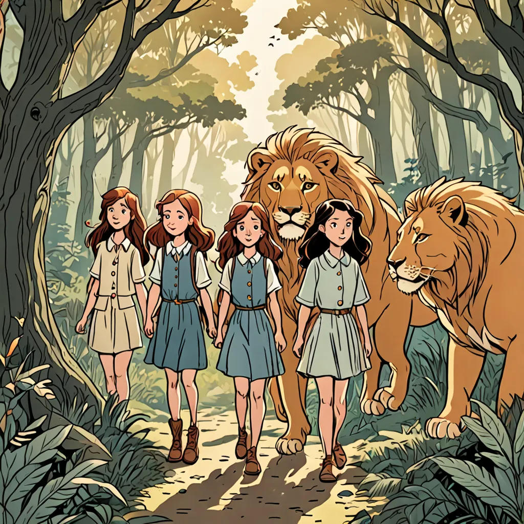 The Lion's Secret Mission