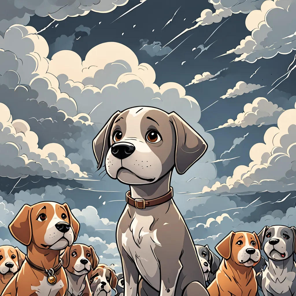 Le Petit Chien Courageux