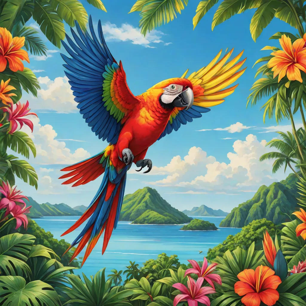 The Journey of the Lonely Parrot