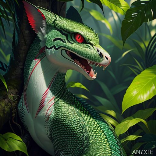 ArtStation - Realistic Rayquaza