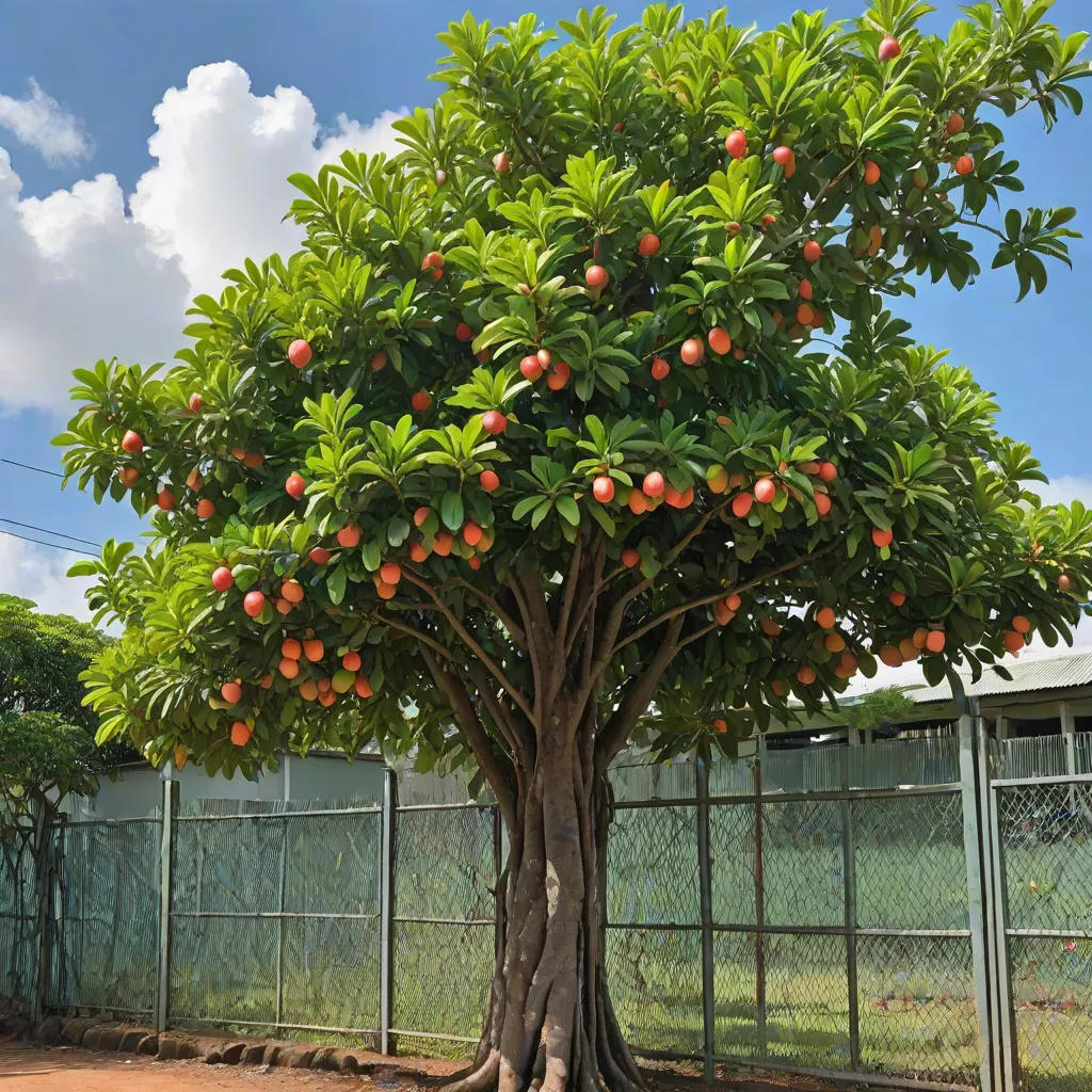 The Young Guava Tree