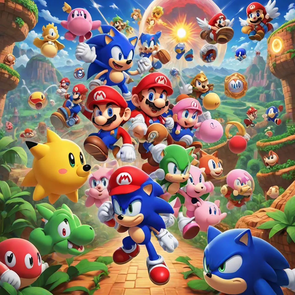 The Power of Friendship: Mario, Sonic, and Kirby
