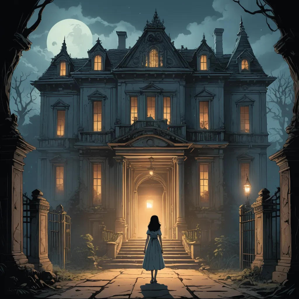 Whispers in the Mansion: Maya's Tragic Encounter