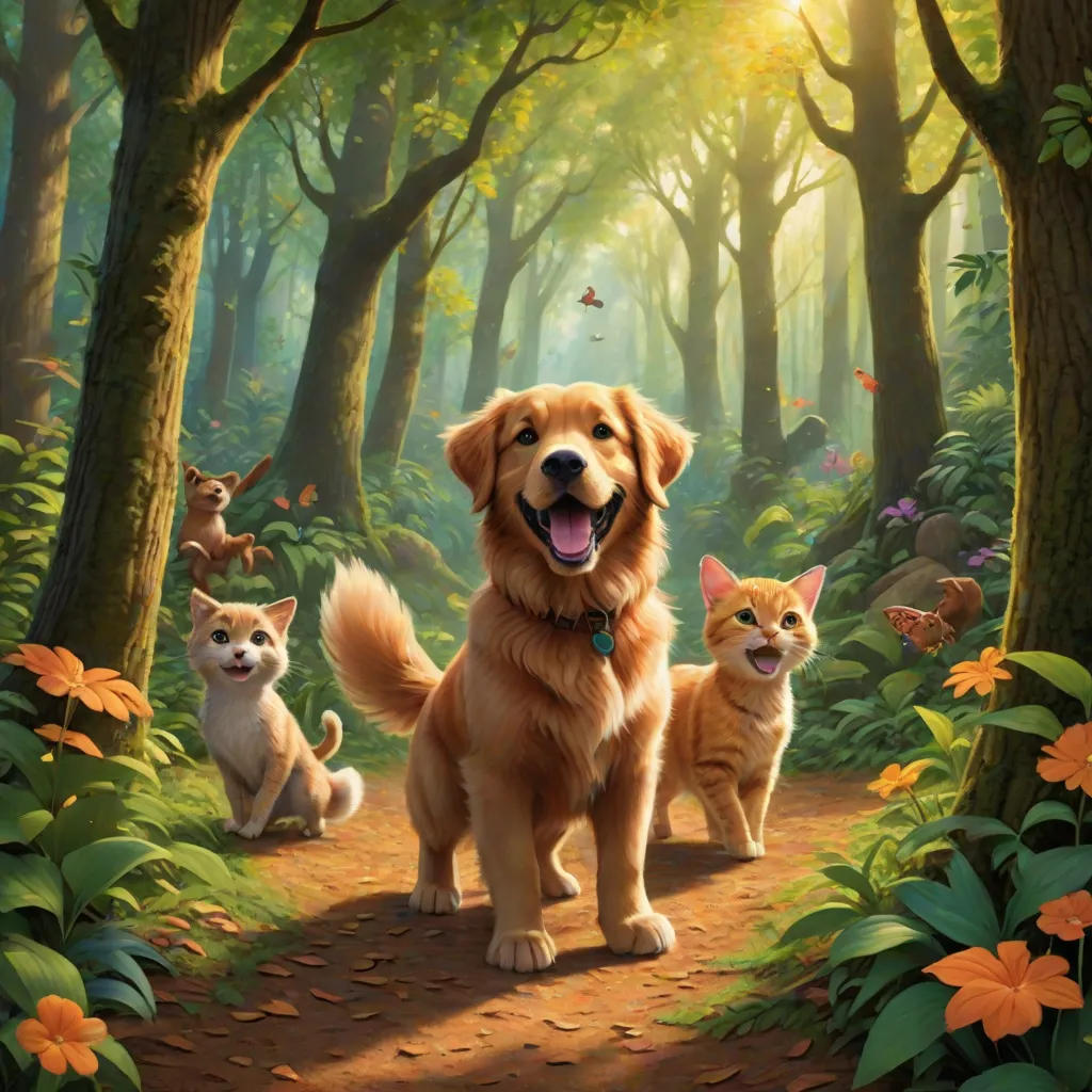 Coco and Teddy's Woodland Adventure