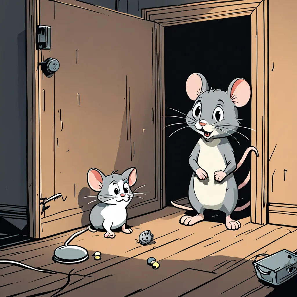 The Clever Mouse and the Crafty Cat