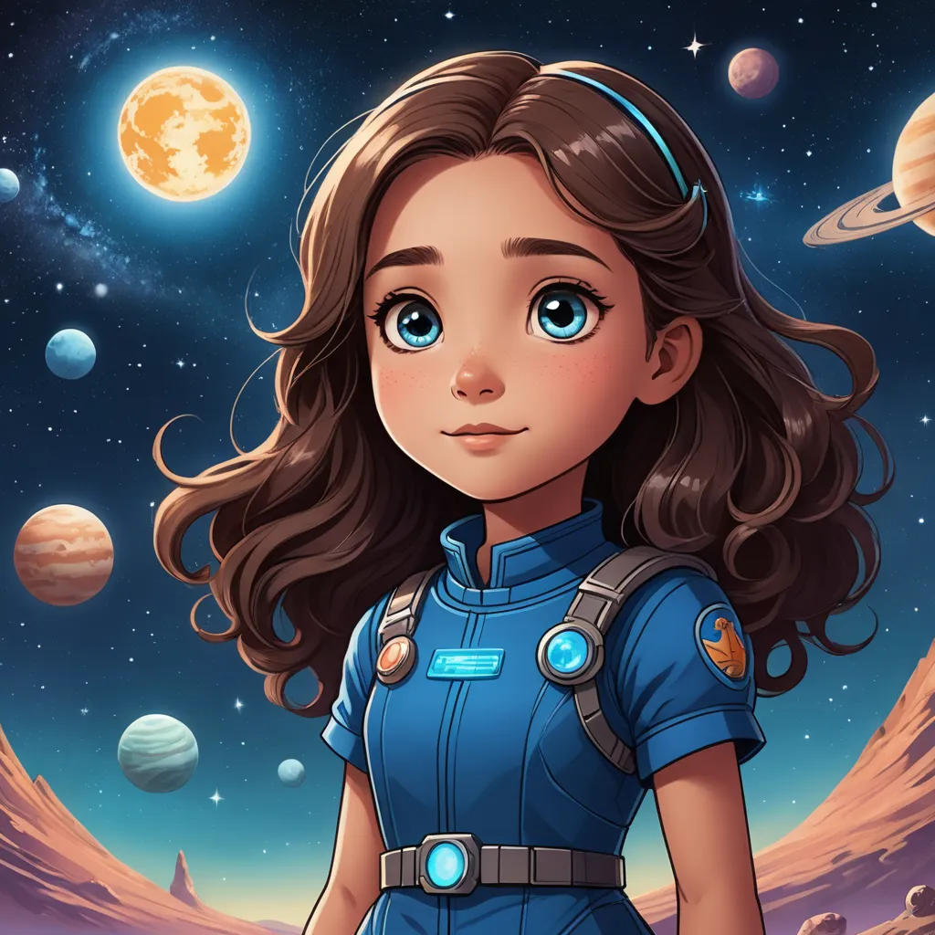 As aventuras estelares de Luna.