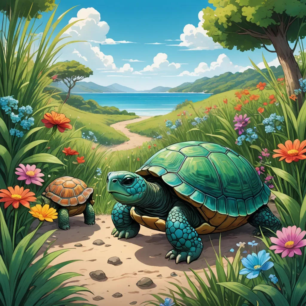 The Adventure of Tortoise and Turtle