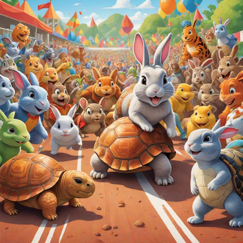 The Race of the Rabbit and the Tortoise