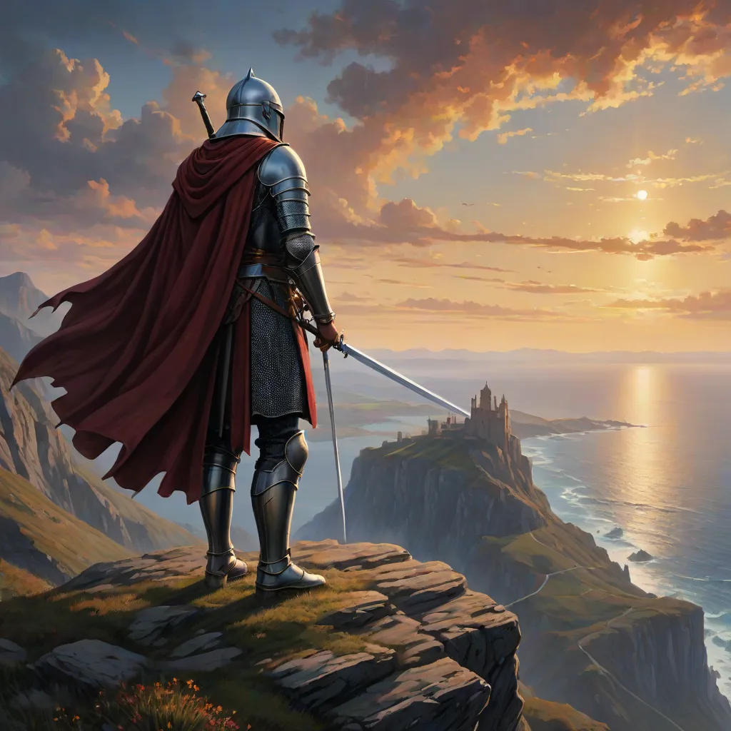 The Isolated Knight: A Battle Within