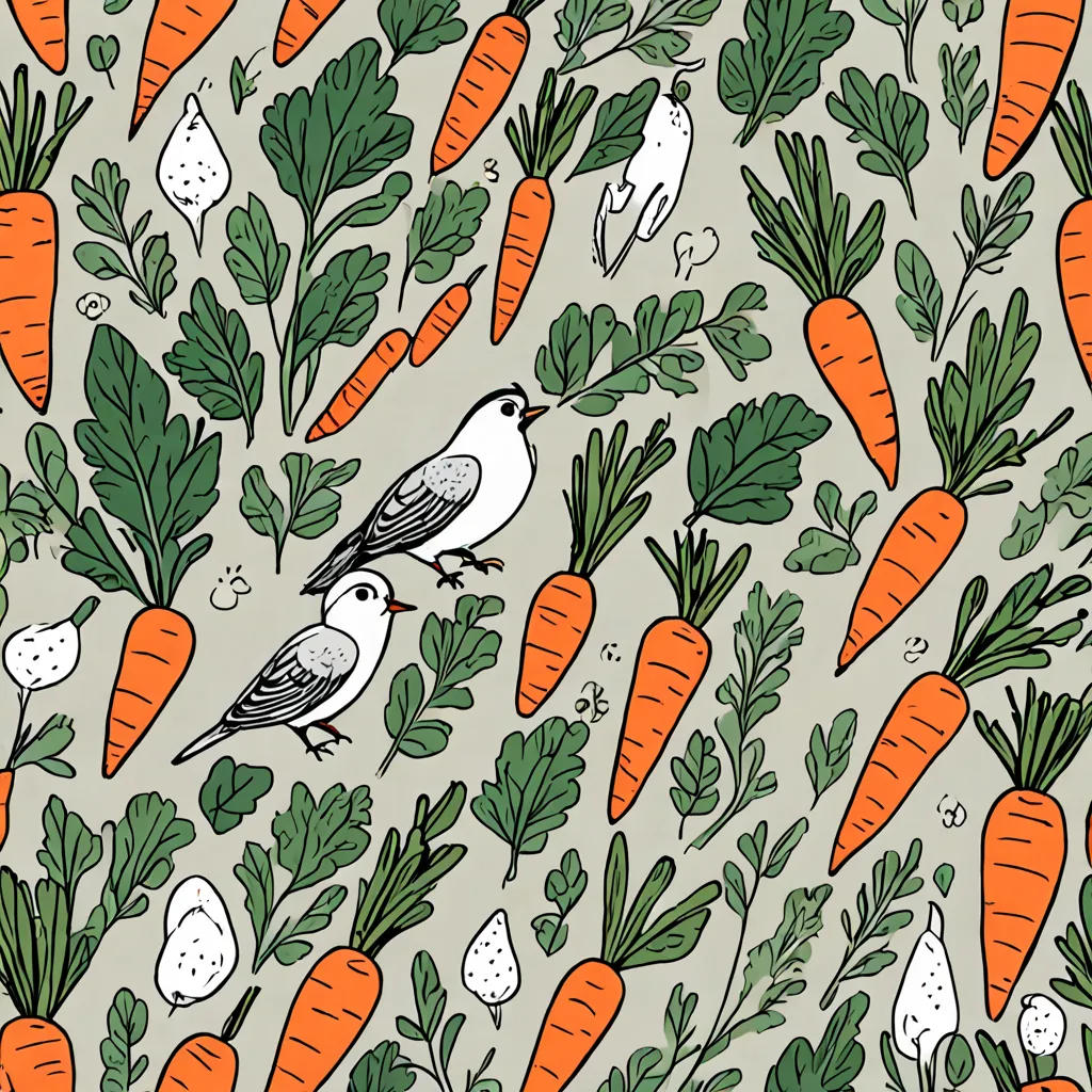Baby Carrots and the Bird