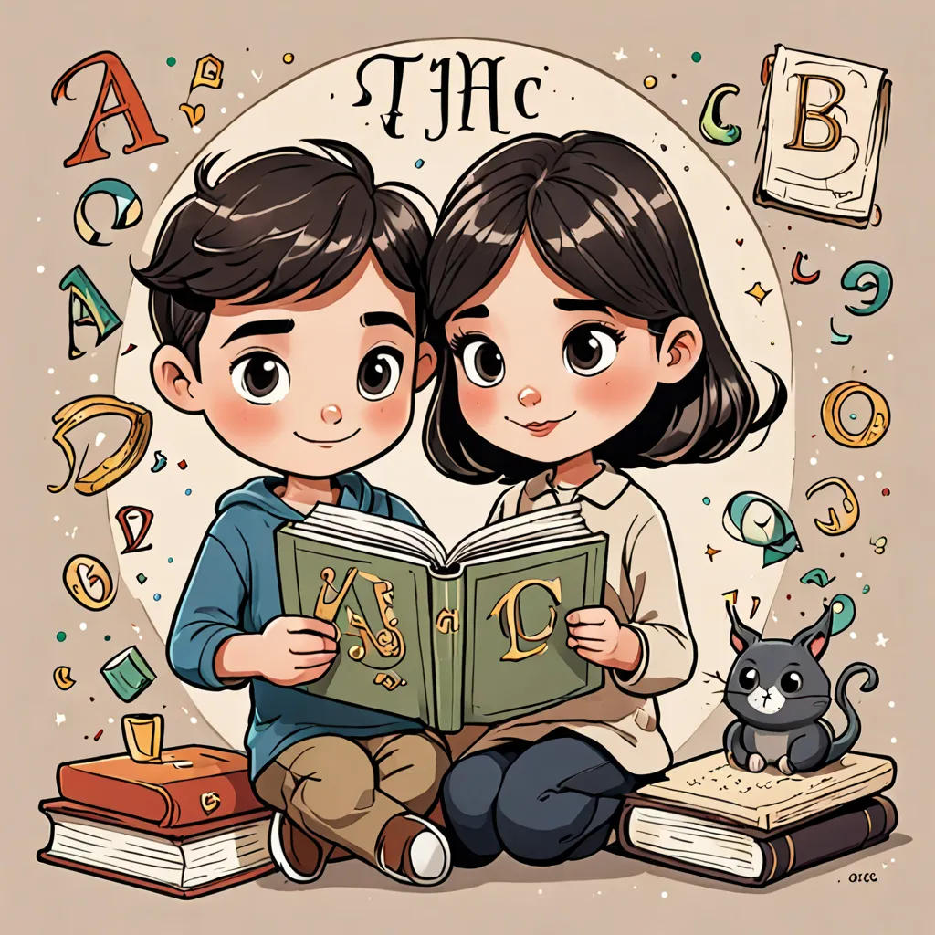 Tom, Lily, and the Alphabet Adventure