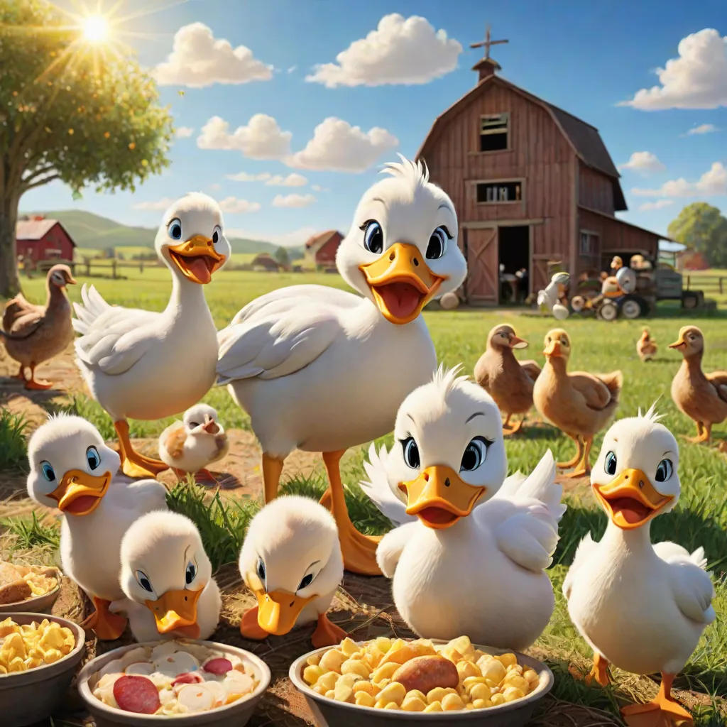 Daisy the Duck Learns to Share