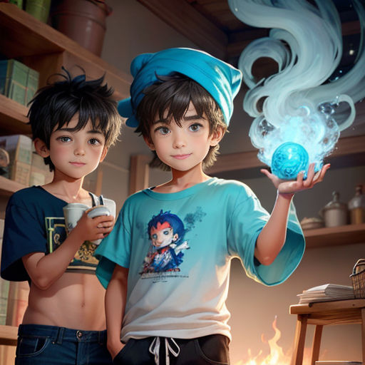 The Mischievous Genie Wishes