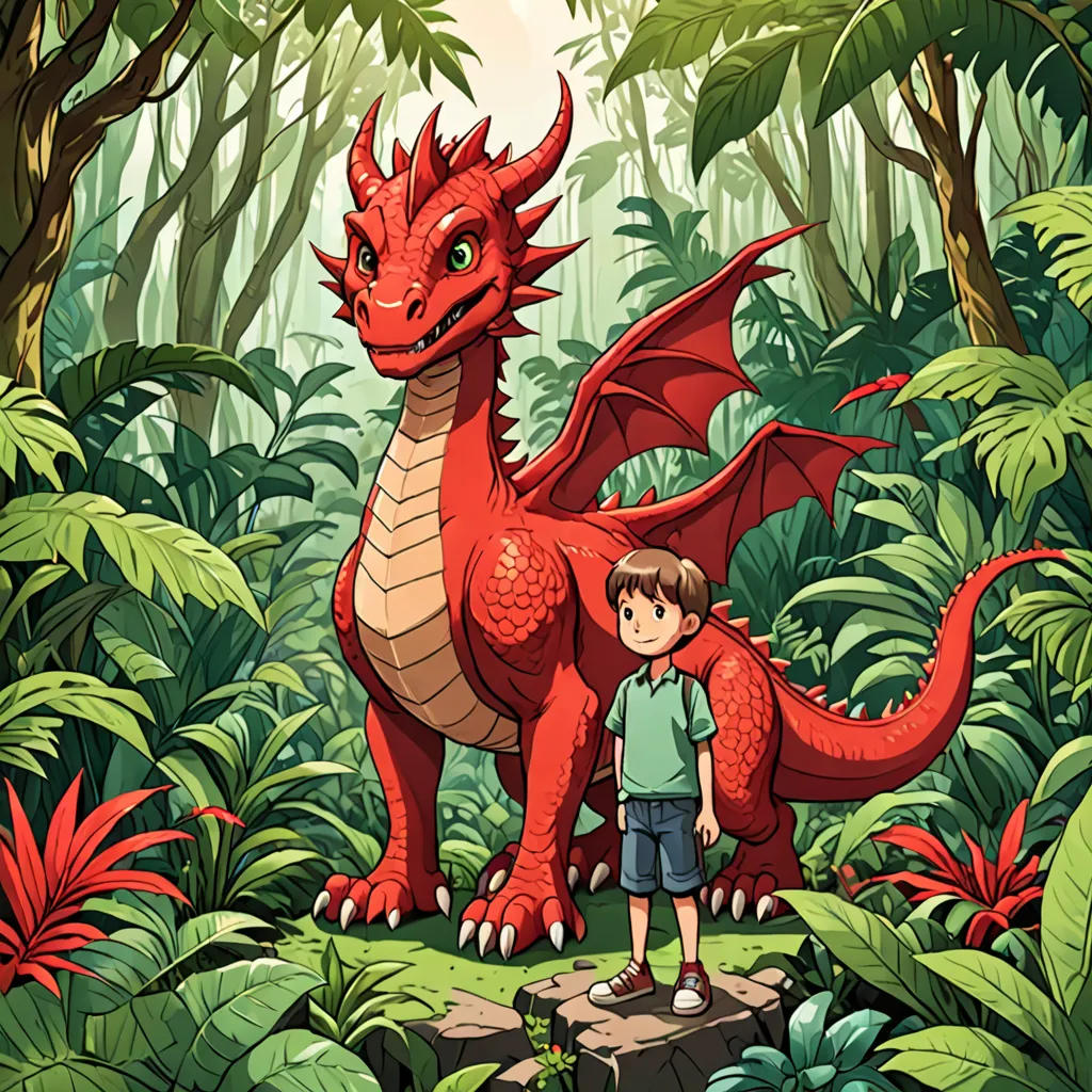 The Boy and the Red Dragon