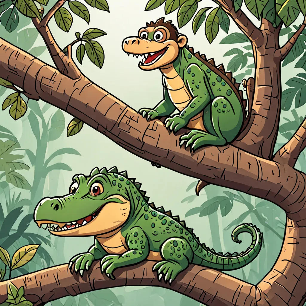 The Crocodile and the Monkey