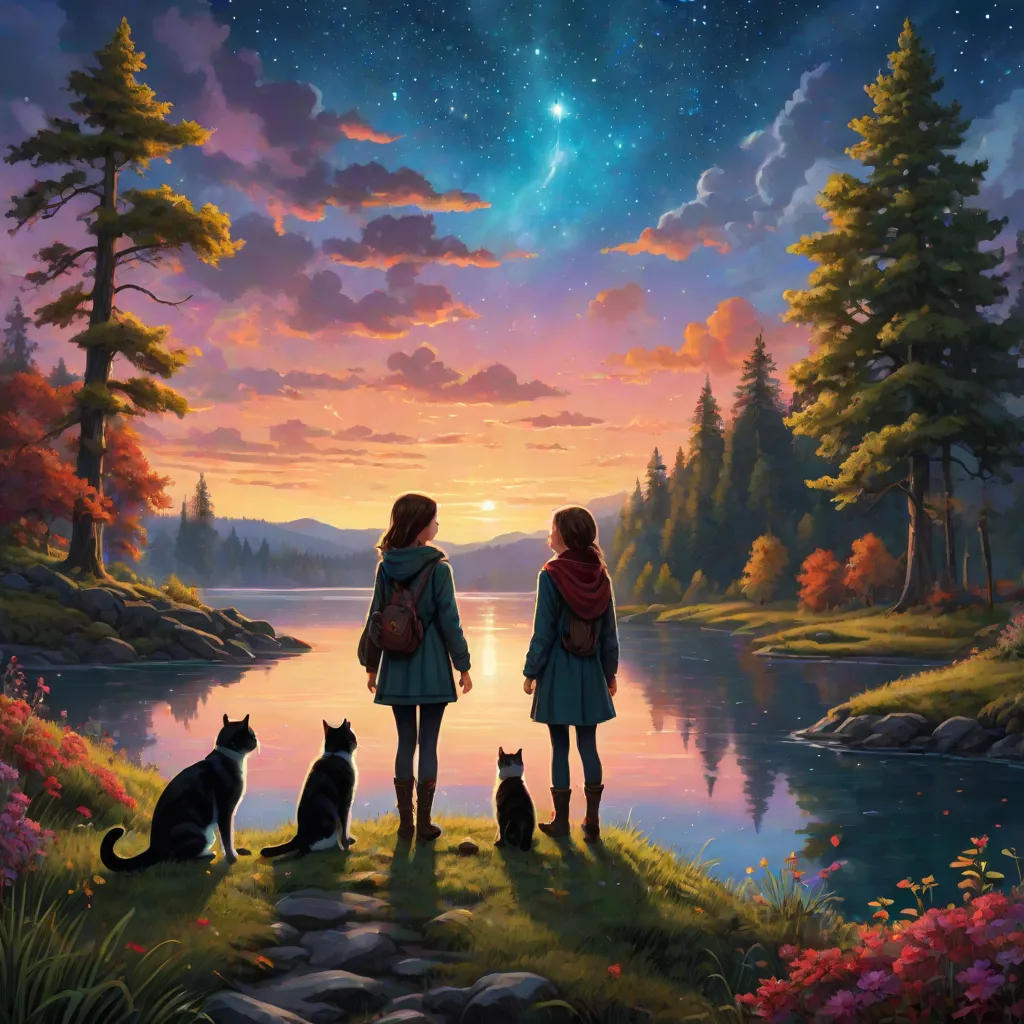 Anaïs and the Enchanted Lake