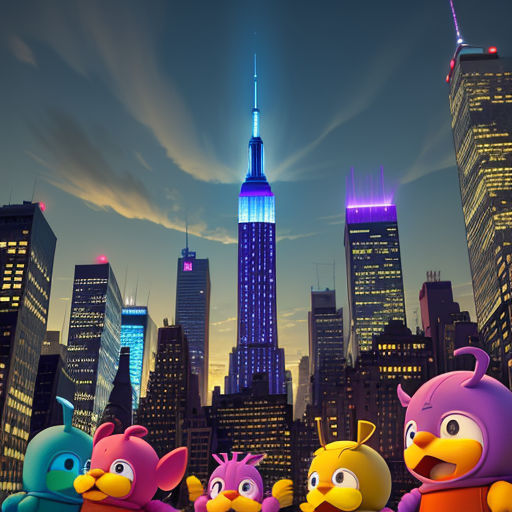 Tales of the Teletubbies in New York City