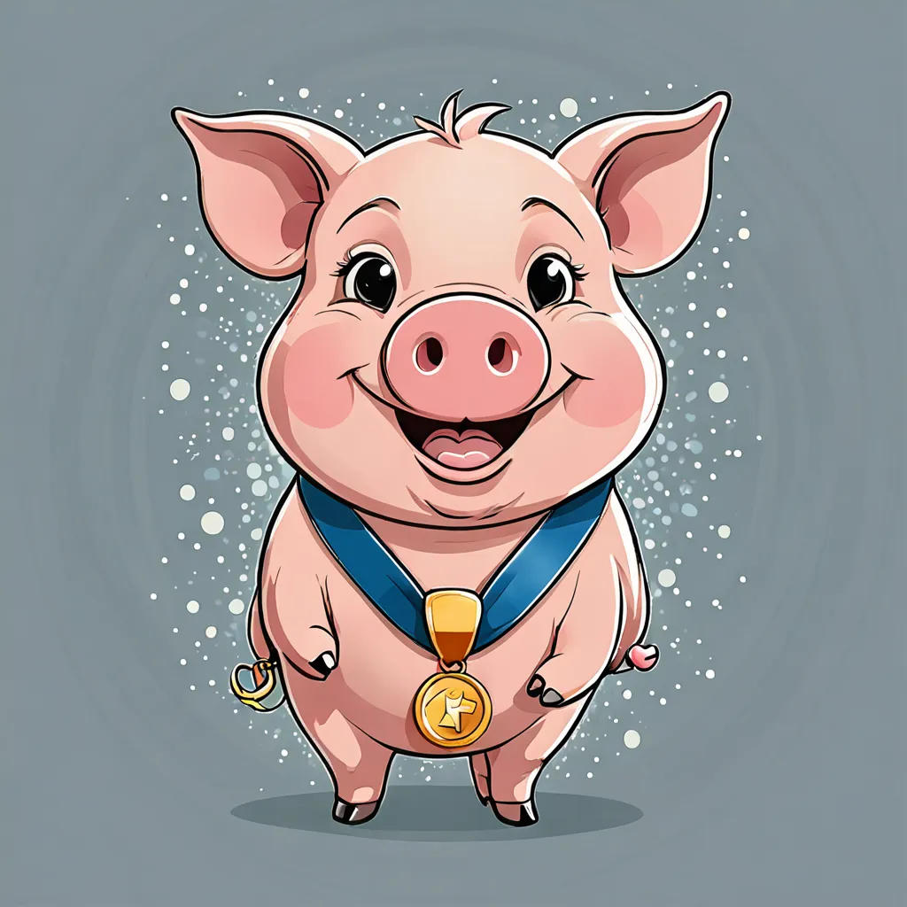 The Hungry Pig Who Won the Prize