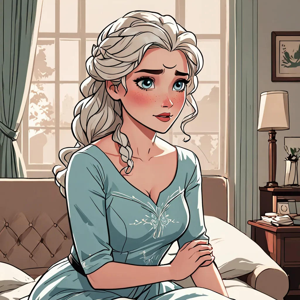The Ice Princess's Struggle