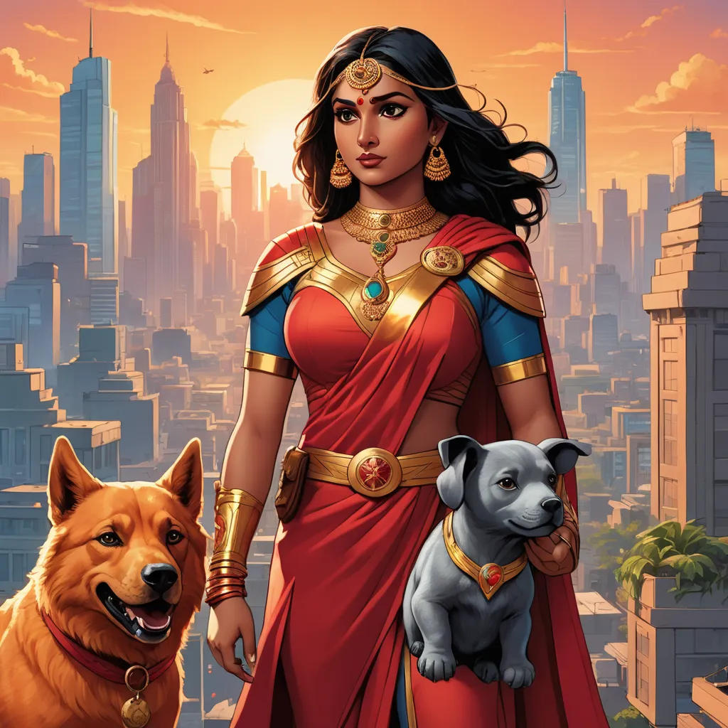 SuperDevi: The Protector of Animals