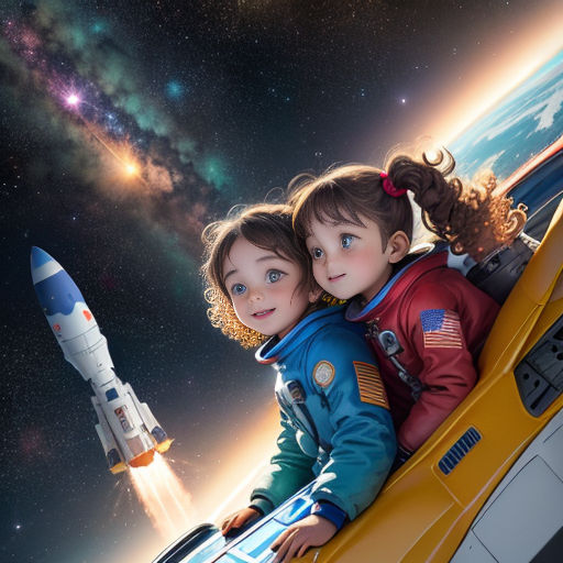 The Adventures of Molly and Daisy: The Rocket Ship