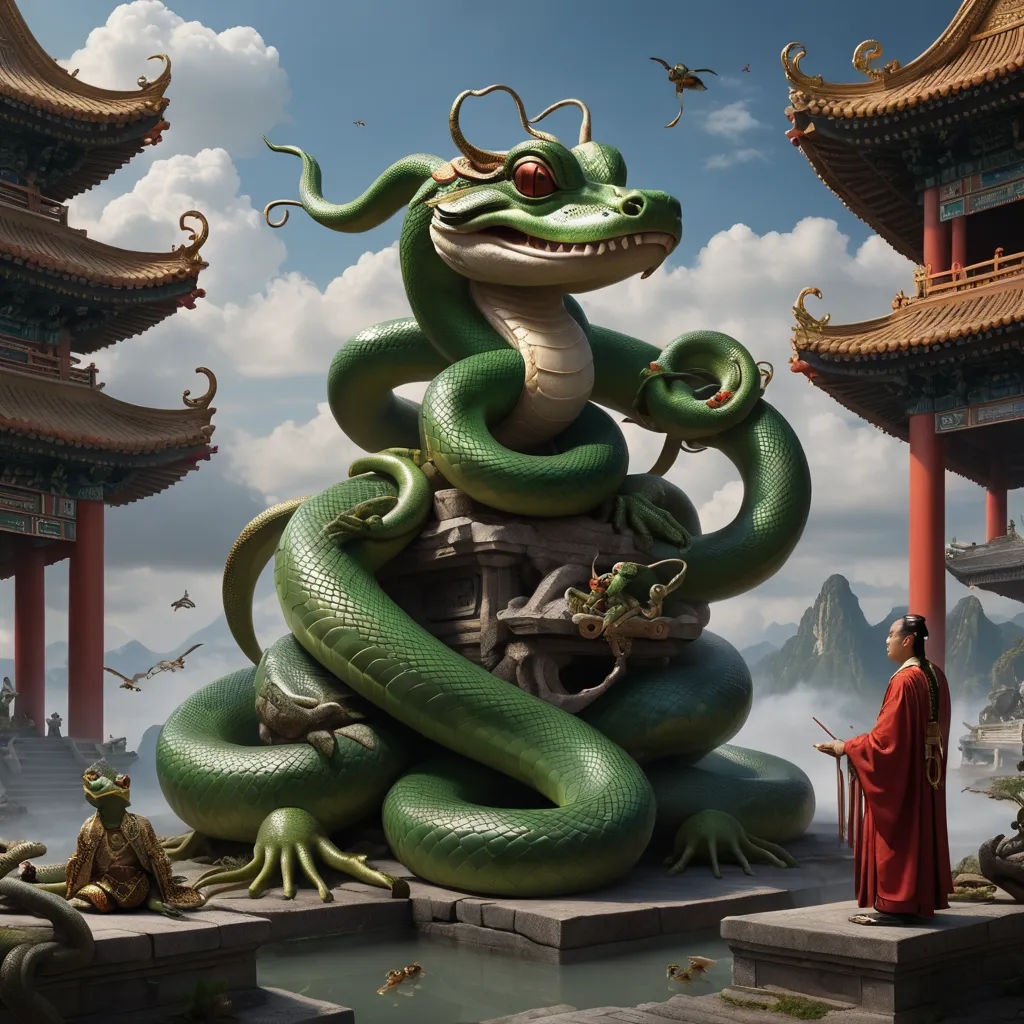 复仇的蛇和勤奋的青蛙