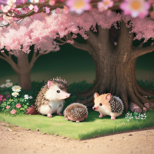 Just a little hedgehog's family on Tumblr