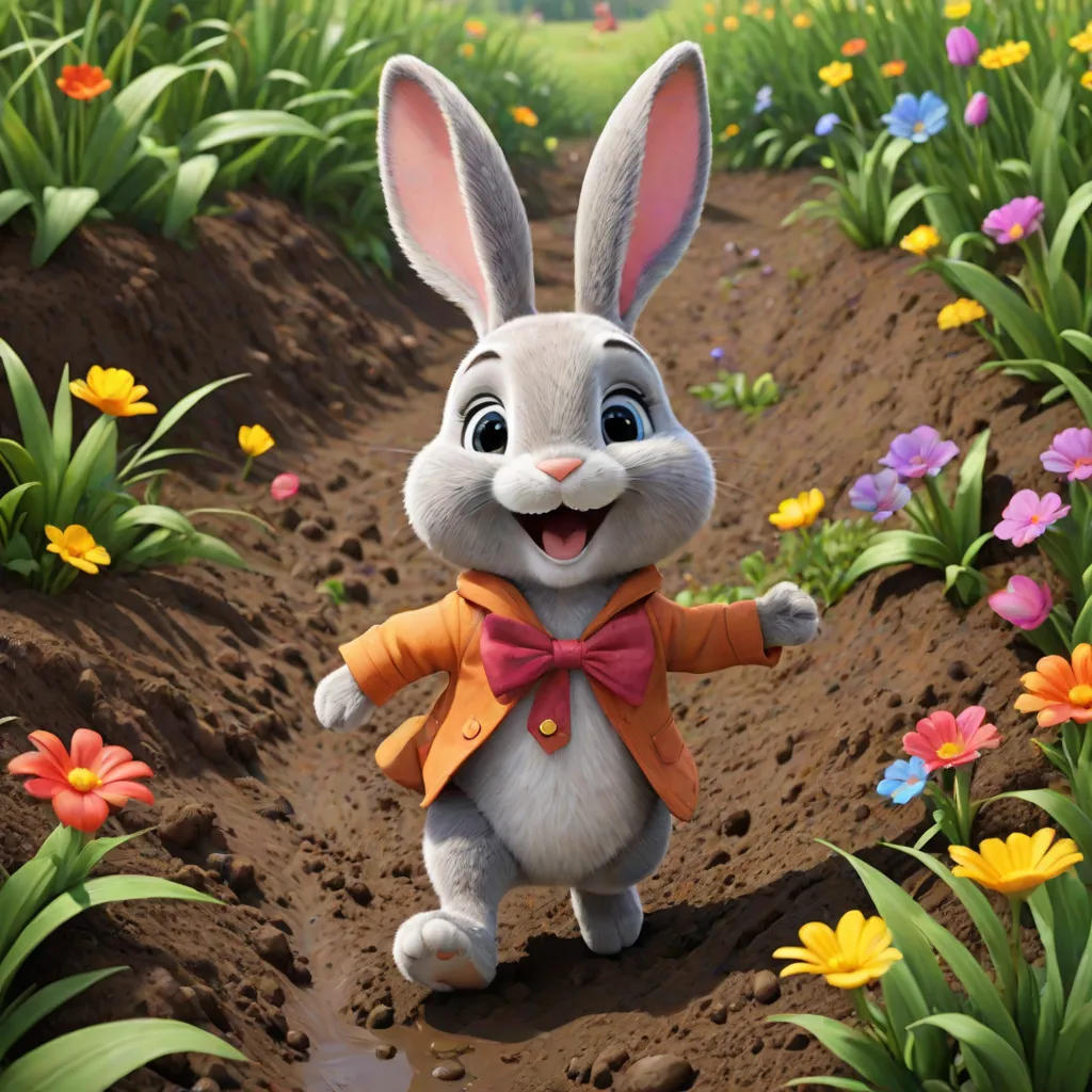 Romy the Trickster Rabbit