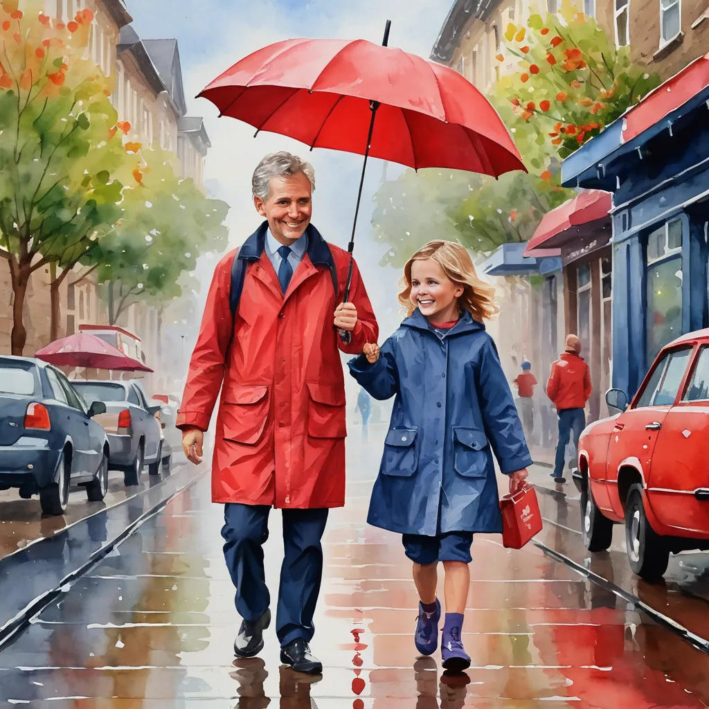 Splashing in the Rain