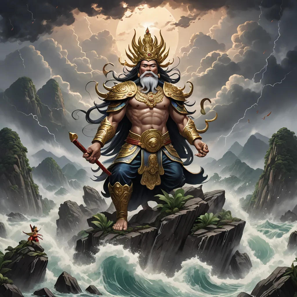 The Battle of Sơn Tinh and Thủy Tinh