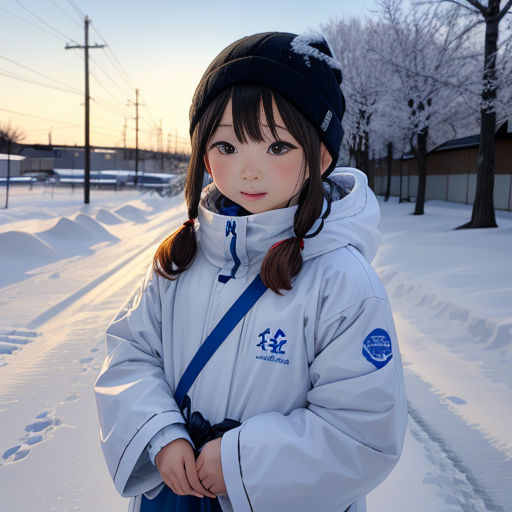 ユキちゃんの雪だるまの友達