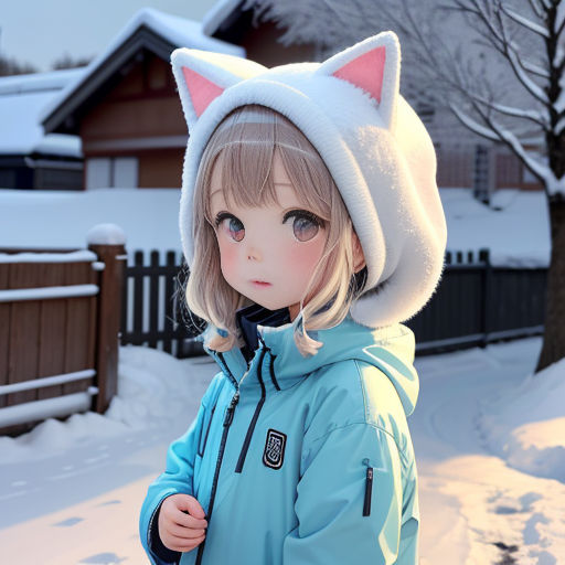 ユキちゃんの雪だるまの友達