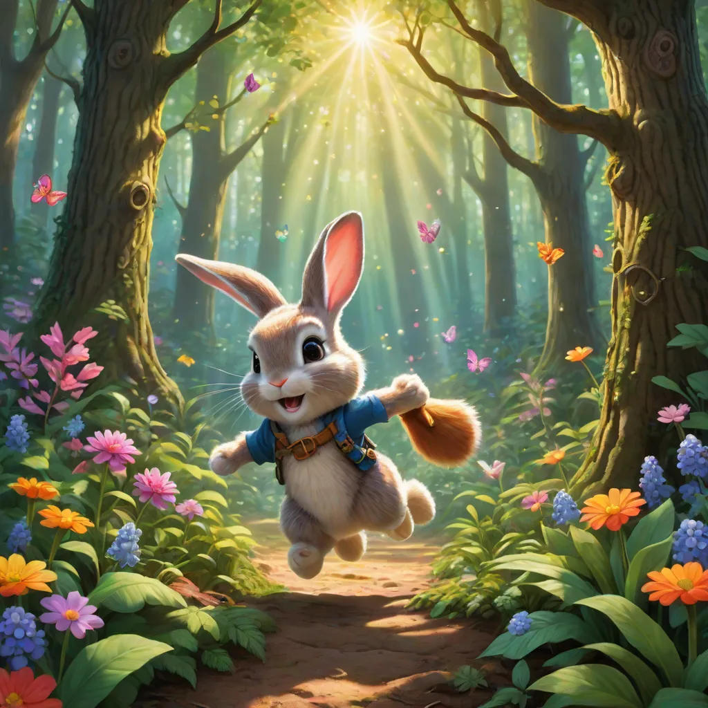 The Curious Adventure of Benny the Brave Bunny